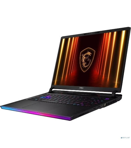 Ноутбук MSI Raider 16 HX AI A2XWHG-814XRU/16'/IPS/Intel Core Ultra 7 255HX/32Gb/1Tb SSD/NVIDIA GeForce RTX5070Ti 12Gb/DOS/черный/2.7kg