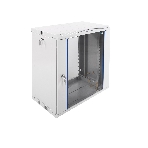 Шкаф телеком. настенный разборный 12U (600х350) дверь стекло,цвет черный (ШРН-Э-12.350-9005) (1 коробка), фото2