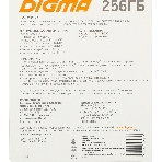 Флеш карта microSDXC 256Gb Class10 Digma CARD30 + adapter, фото 1