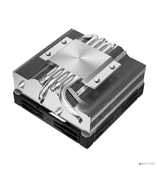 Кулер для процессора DEEPCOOL AN400 черный, 92 мм, алюминий/медь, 2950 об/мин, 23.2 дБ, 4 pin, 150 Вт, 52.5 мм