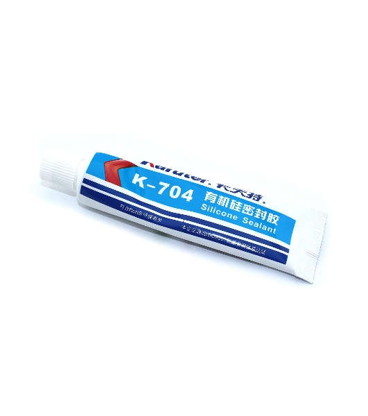 Клей-герметик силиконовый Kafuter K-704 белый 45 грамм