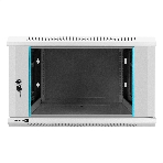 Шкаф телекоммуникационный 19' настенный 6U ExeGate EC-WM-6U.600.G.GREY (19', 6U, 600x600x370 мм (ШхГхВ), передняя дверь закаленное стекло, съемные боковые панели, пыле- и влагозащита IP23, светло-серый RAL 7035), фото12