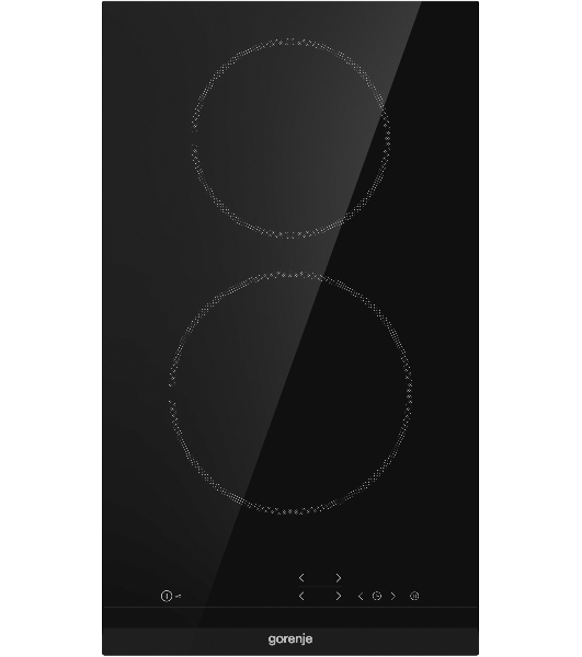 Варочная панель Gorenje ECT321BCSC, конфорок: 2 шт., стеклокерамика, независимая, черный