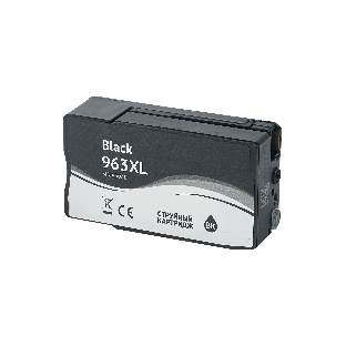 Картридж струйный Sakura 3JA30AE (№963XL Black) для HP, черный, 58 мл., 2000 к.