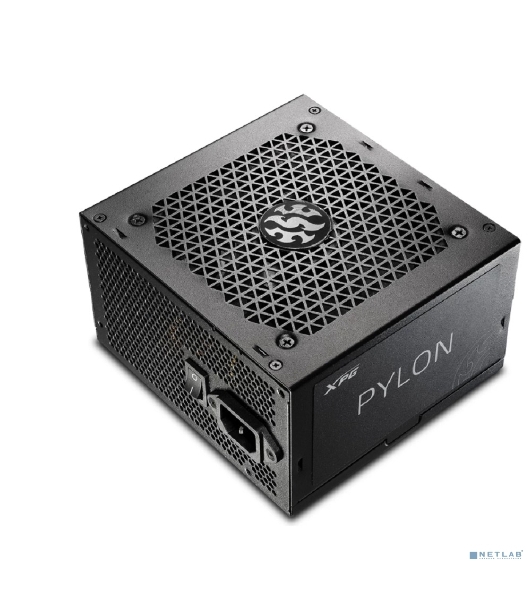Блок питания XPG PYLON650B-BLACKCOLOR, 650 Вт, 80 PLUS Bronze, 120мм, черный