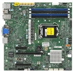 Материнская плата Supermicro X12SCZ-F-B Socket LGA1200 Intel W480E 4DDR4 ECC/DDR4 MicroATX, фото5