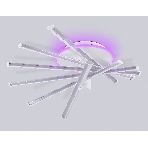 Потолочный светодиодный светильник Ambrella light FL6231 WH белый 88W 3000K-6400K+RGB 605*605*200 (ПДУ ИК), фото6