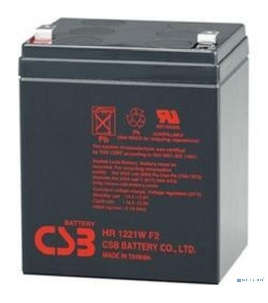 Батарея CSB HR 1221W (12V, 5Ah) F2