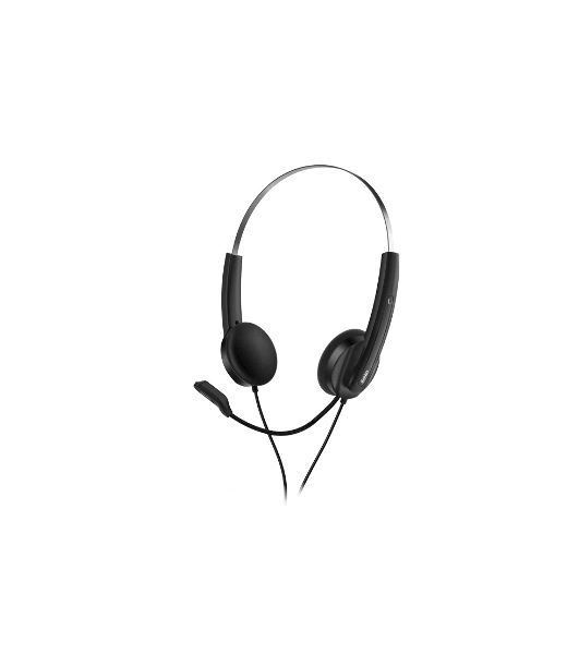Гарнитура Genius HS-220U черный, проводная