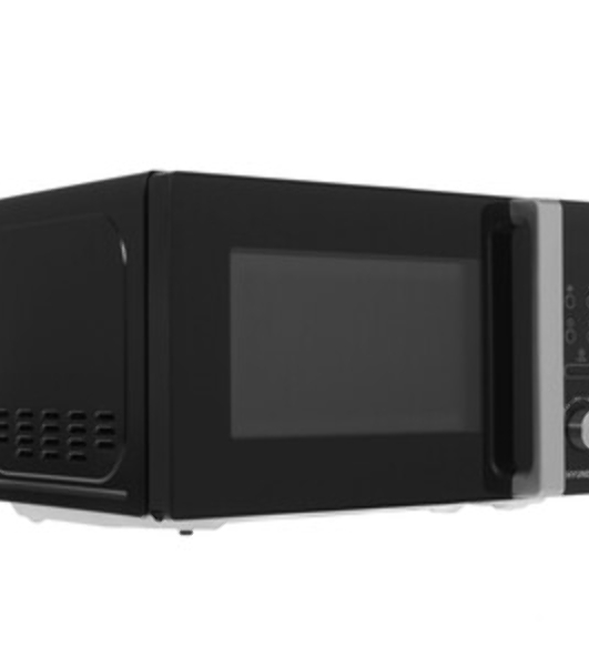 Микроволновая печь Hyundai HYM-D3001 черный, 20 л, 700 Вт, переключатели - сенсор, поворотный механизм