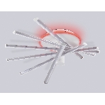Потолочный светодиодный светильник Ambrella light FL6231 WH белый 88W 3000K-6400K+RGB 605*605*200 (ПДУ ИК), фото5
