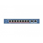 Коммутатор Hikvision DS-3E0310HP-E, 8×100 Мбит/с PoE+ + 2×1 Гбит/с, неуправляемый, фото8