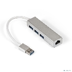 Кабель-адаптер ExeGate EXE-77U3T-45 (USB3.0 --> 3xUSB3.0 + 1xRJ45 UTP 1000Mbps RLT8153), фото7