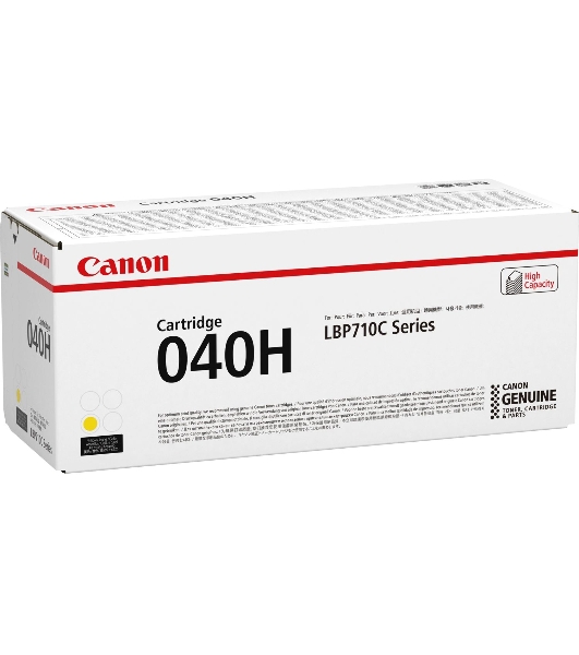 Картридж лазерный Canon 040HY 0455C002 желтый (10000стр.) для Canon LBP-710/712
