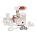 Мясорубка электрическая Kenwood MG450 белый, 1400 Вт, 1.5 кг/мин, реверс, защита от перегрузки, насадки - 5, фото4