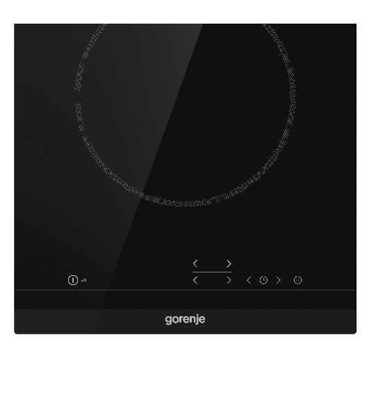 Варочная панель Gorenje ECT321BCSC, конфорок: 2 шт., стеклокерамика, независимая, черный