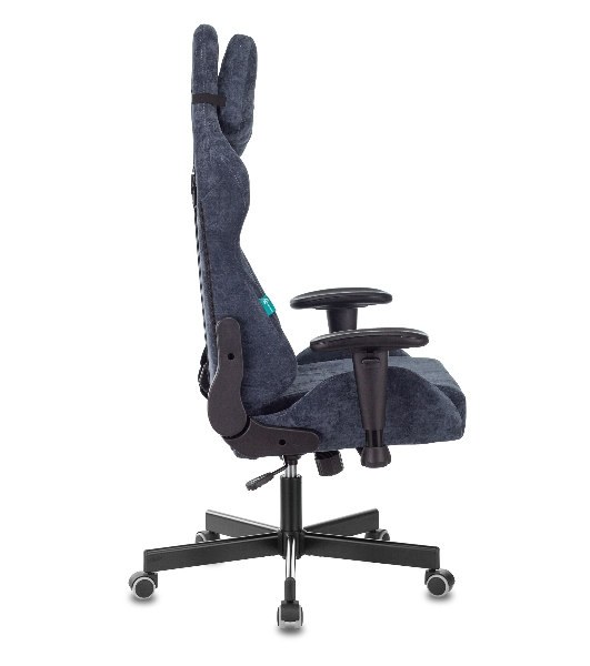 Кресло Бюрократ VIKING KNIGHT LT27 FABRIC синий, ткань, 120 кг, механизм качания