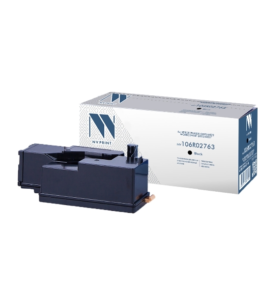 Картридж лазерный NVPrint совместимый Xerox 106R02763 черный для Phaser 6020/6022/WorkCentre 6025/6027 (2000k)