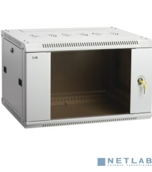 Шкаф ITK LINEA W 12U 600x450 мм дверь стекло, RAL7035