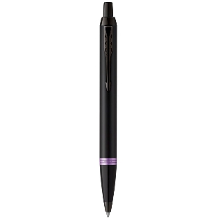 Ручка шариковая Parker IM Vibrant Rings K315 (CW2172951) Amethyst Purple PVD, M, синие чернила, подарочная коробка