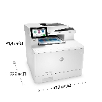 МФУ лазерное HP Color LaserJet Pro M480f (3QA55A), A4, цветной, печ. до 27 стр/мин., скан. до 29 стр/мин. (ч/б) 20 стр/мин. (цвет), 600 x 600 dpi, USB, RJ-45, Air Print, Mopria, фото16