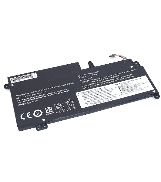 Аккумуляторная батарея для ноутбука Lenovo ThinkPad S2 13 (01AV400-3S1P) 11.4V 42Wh OEM черный
