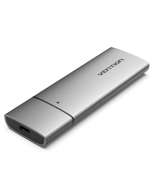 Корпус для SSD Vention USB 3.1 Gen 2-C M.2 NGFF (B-Key/B&M Key) Серый