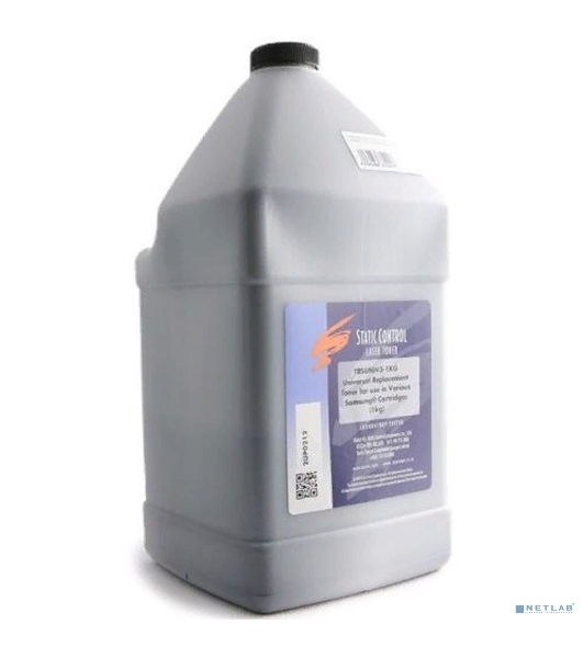 Тонер Static Control TRSUNIV3-1KG черный флакон 1000гр. для принтера Samsung ML2160/SCX3400/M2020/M2070
