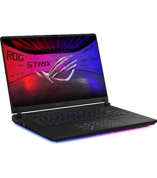 Ноутбук ASUS ROG Strix SCAR 16 G635LX-RW041 16'(2560x1600 miniLED (матовый, 240Hz, 3ms))/Intel Core Ultra 9 275HX(2.7Ghz)/32Gb/1024PCISSDGb/noDVD/Ext:NVIDIA GeForce RTX 5090(24576Mb)/Cam/BT/WiFi/90WHr/war 1y/2.8kg/Off черный/DOS + NumberPad