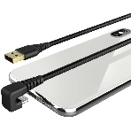 Кабель Hama 00187221 Lightning (m) угловой USB 2.0 (m) 1.5м черный, фото2