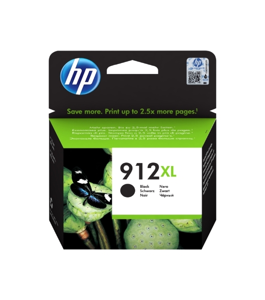 Картридж струйный HP 912 3YL84AE черный (825стр.) для HP OfficeJet 801x/802x