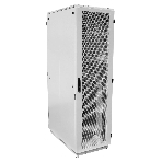 Шкаф телекоммуникационный напольный 42U (600x1000) дверь перф. 2шт, черный, фото10