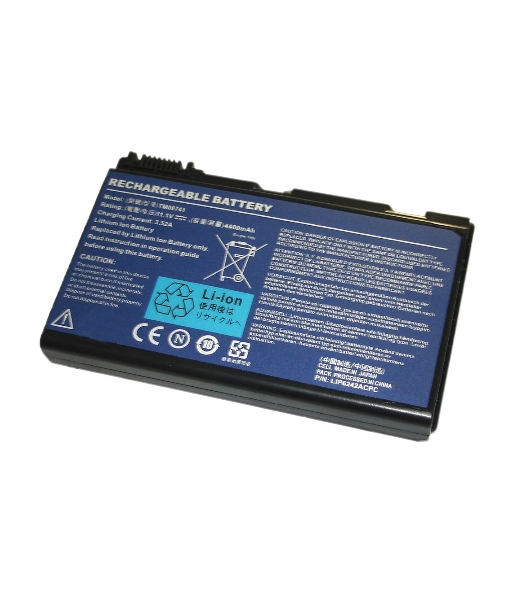 Аккумуляторная батарея для ноутбука Acer TravelMate TM00741 7520 11.1V 5200mAh OEM черный
