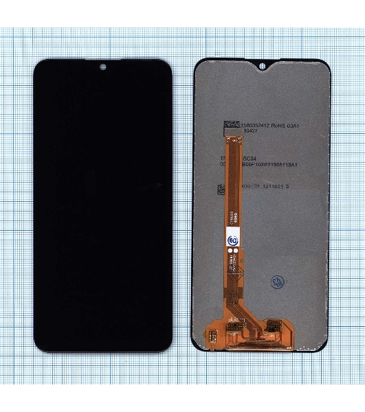 Дисплей для Vivo Y93 Lite черный