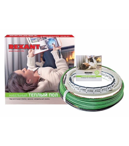 Теплый пол Rexant Slim RNB -30-370 (370Вт/30м/S обогрева, м2: 2,0-3,0) (двух жильный)