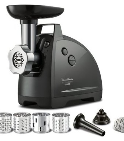 Мясорубка электрическая Moulinex ME684832, 2000Вт черный