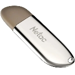 Флешка USB Netac U352 128Gb NT03U352N-128G-20PN, USB 2.0, с колпачком, металлическая, фото4