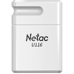 Флешка USB Netac U116 (NT03U116N-016G-20WH), 16Gb, USB 2.0, R/W 70/30, белый, фото10