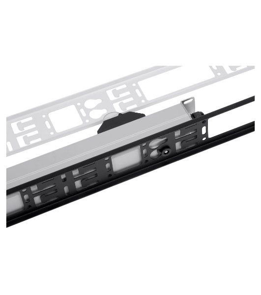 Вертикальный кабельный органайзер ЦМО в шкаф, ширина 75 мм 42U, черный (ВКО-М-42.75-9005)