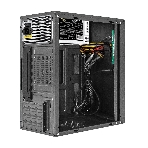 Компьютерный корпус Minitower ExeGate BAA-408-UNS450 (mATX, БП UNS450 с вент. 12см, 2хUSB, HD Audio, черный), фото6