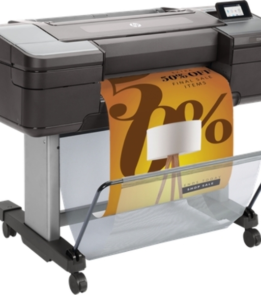 Плоттер струйный HP DesignJet Z6 Postscript (T8W15A), A1, цветной, 24', 610 мм, 2400x1200 dpi, USB, Gigabit Ethernet