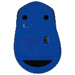 Мышь беспроводная Logitech M330 SILENT PLUS синий, 1000 dpi, радиоканал, USB, кнопки - 3, фото8