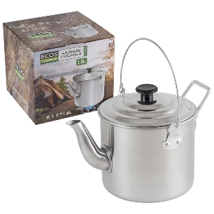 Чайник Ecos походный алюминиевый 1,8л Camp -S4