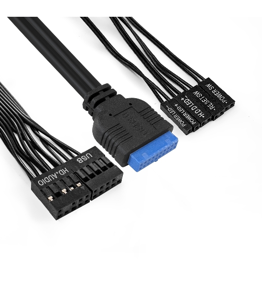 Компьютерный корпус Minitower ExeGate EX291144RUS BAA-105U2-01 (mATX, без БП, 2*USB+2*USB 3.0, аудио, черный)