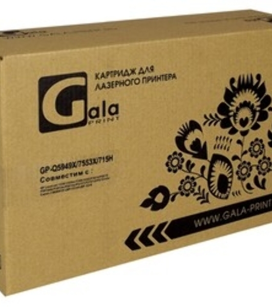 Картридж лазерный GalaPrint GP-Q5949X/7553X/715H черный (7000 стр.) для HP LaserJet 1320/1320N/3390/3392/P2010/P2014/P2015/2015d/2015n/M2727/M2727nf/M2727nfs/Canon LBP-3310/3370/3300