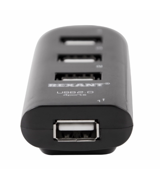 Разветвитель USB 2.0 Rexant на 4 порта