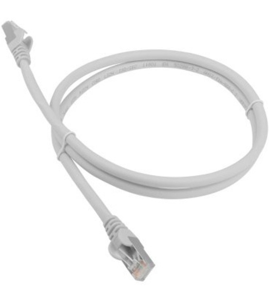Патч-корд LANMASTER LSZH FTP cat.6a, 1.0 м, белый