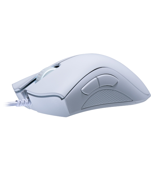 Мышь проводная Razer DeathAdder Essential белый, 6400 dpi, USB, кнопки - 5