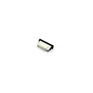 Разъем FPC Half Coverage Top Contact 1.0K-BS-4PWB 4 pin высота 2мм шаг 1мм