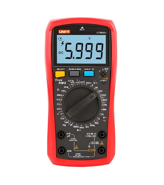 Мультиметр универсальный UNI-T UT890D+